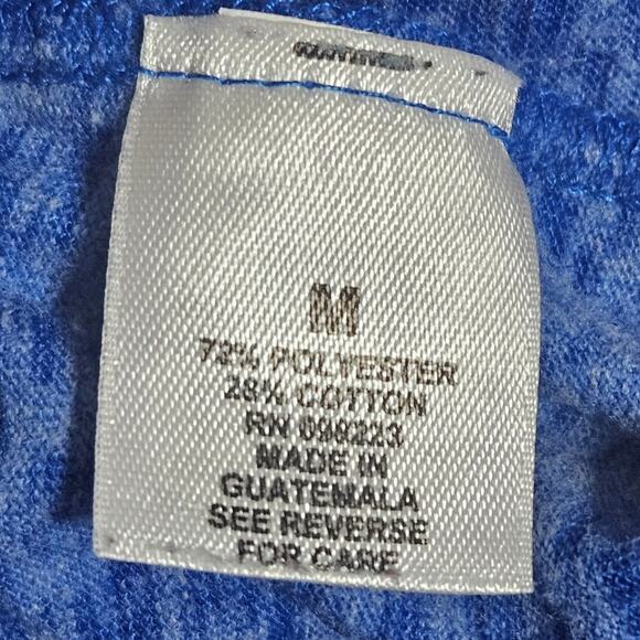 Blue Long Sleeve Lightweight Tee Size Medium - Picture 4 of 4